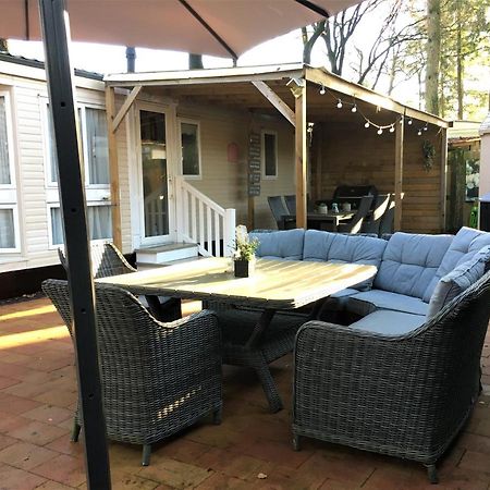 Prachtige Luxe Chalet Op De Veluwe Nabij 霍德鲁 外观 照片